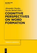 Cover Cognitive Perspectives on Word Formation